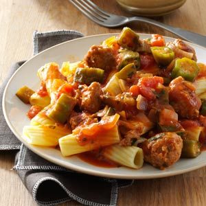 Creole Sausage Pasta