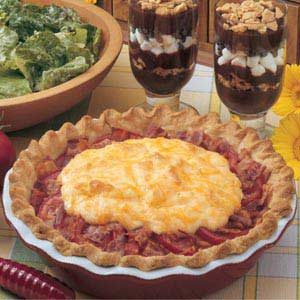 Tomato Bacon Pie