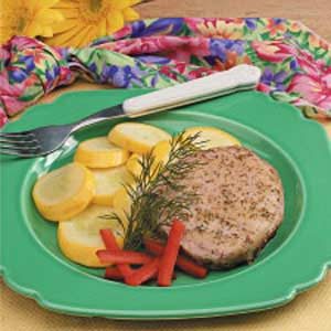 Dilly Pork Chops