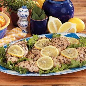 Seasoned Lemon Chicken