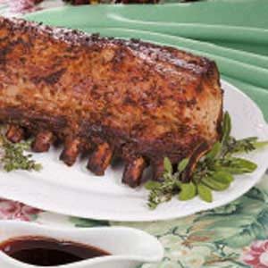 Pork Loin with Currant Sauce