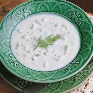 Cucumber Potato Soup