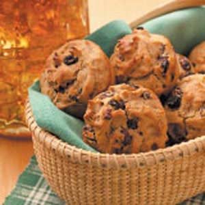 Raisin Rye Muffins