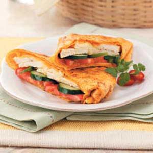 Salsa Ranch Chicken Wraps