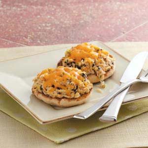 Open-Faced Seafood Sandwiches