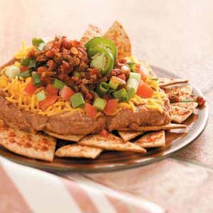 Refried Bean Nachos