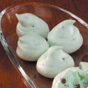 Mint Meringues