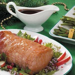 Apple-Glazed Pork Loin