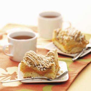 Peach Cobbler Coffee Cake
