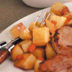 Seasoned Potato Cubes