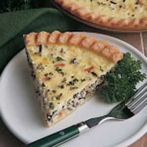 Wild Rice Quiche