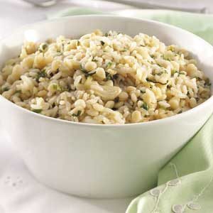Garlic-Herb Orzo Pilaf