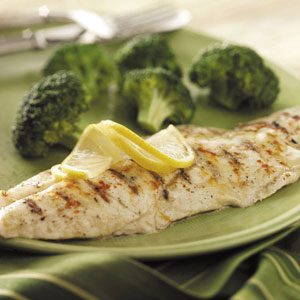 Grilled Dijon Fish