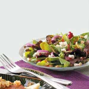 Tossed Salad with Pine Nuts