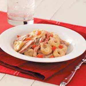 Kielbasa Tortellini Alfredo