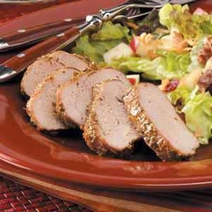 Honey-Mustard Glazed Pork Tenderloin