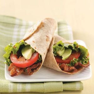 Zippy BLT Wraps