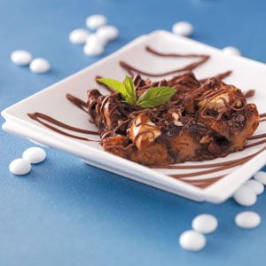 Turtle Bread Pudding