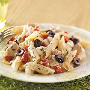 Makeover Greek Chicken Penne