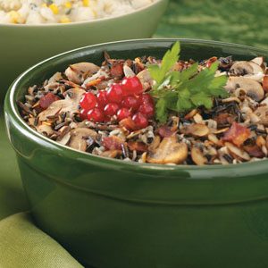Mushroom Wild Rice Dish