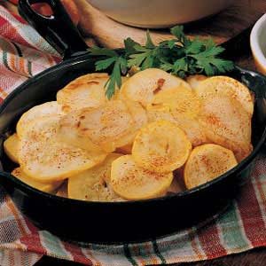 Skillet Squash and Potatoes