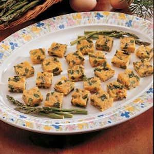 Cheesy Asparagus Bites