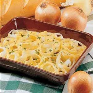 Cheesy Baked Onions