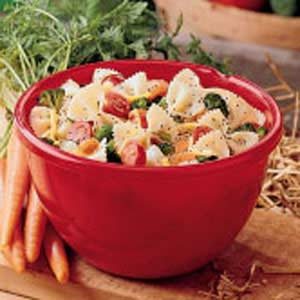 Pasta Salad with Poppy Seed Dressing