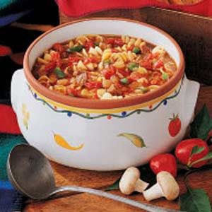 Chunky Beef Noodle Soup