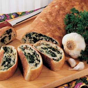 Spinach Cheese Swirls