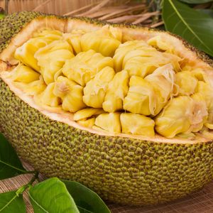 Fresh ripe jackfruit.