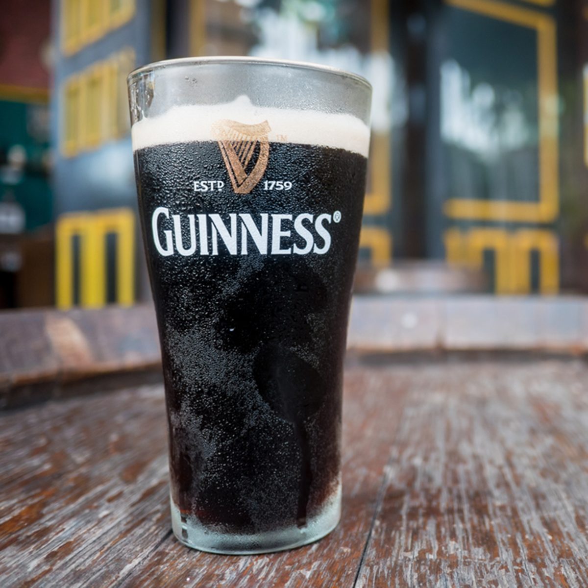 Thailand, Pattaya : Pint of beer served at Guinness Brewery on September 18, 2016 in Pattaya.; Shutterstock ID 558621463
