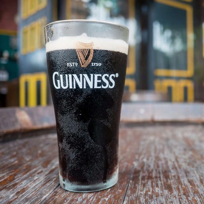Thailand, Pattaya : Pint of beer served at Guinness Brewery on September 18, 2016 in Pattaya.; Shutterstock ID 558621463