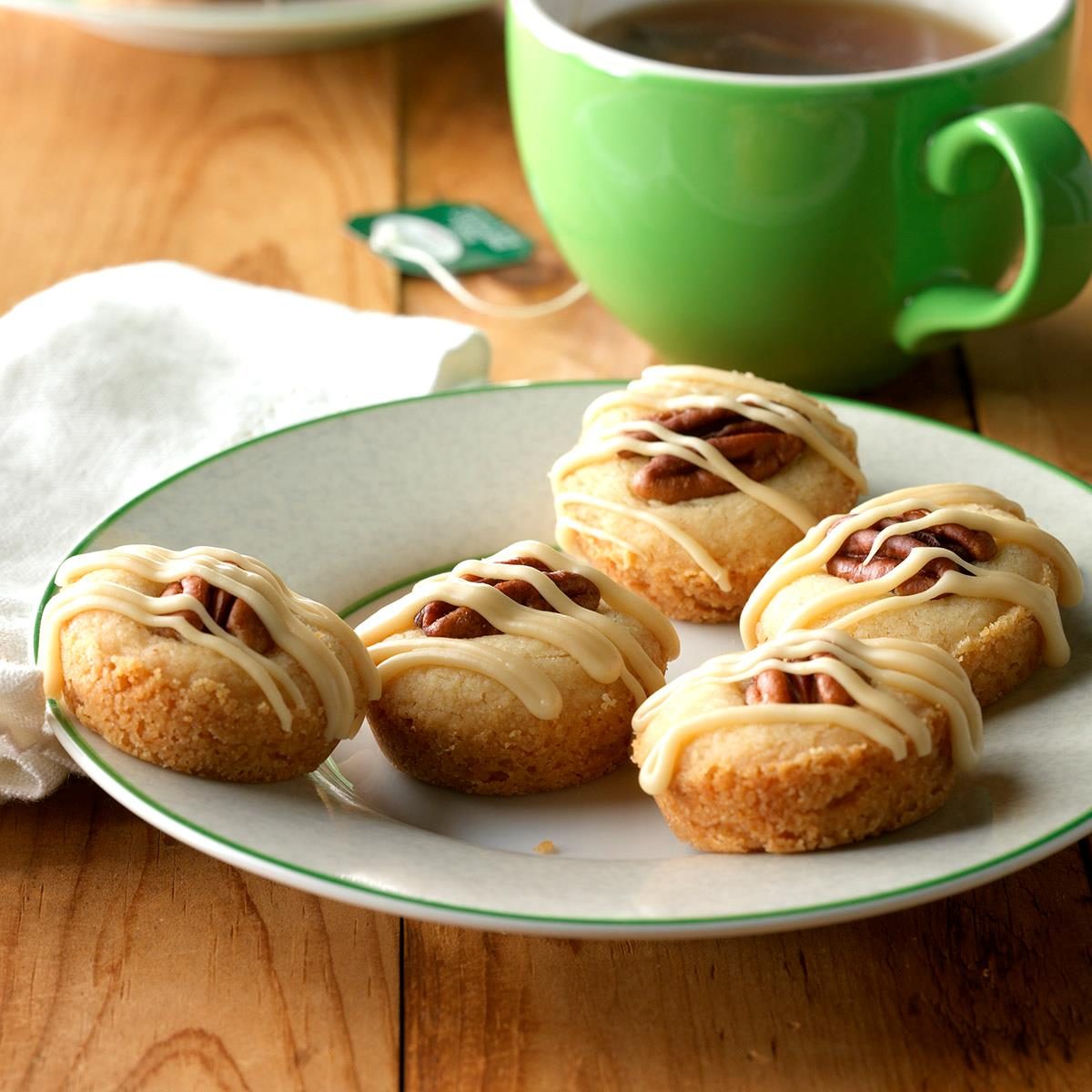 Pecan Shortbread Tea Cakes