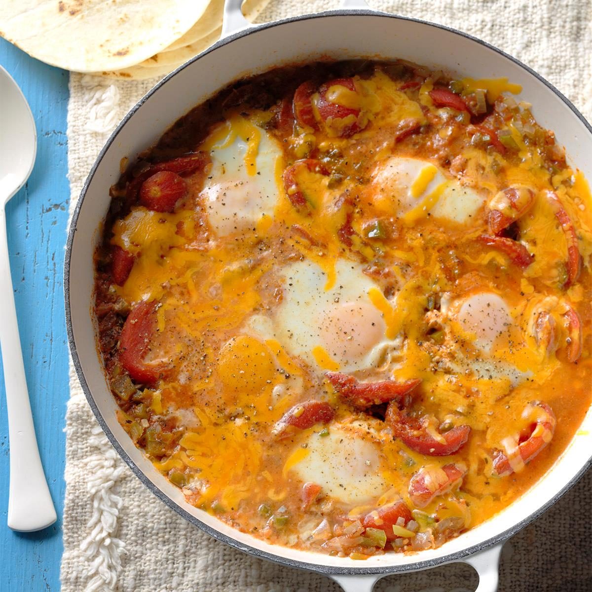 Poached Huevos Rancheros