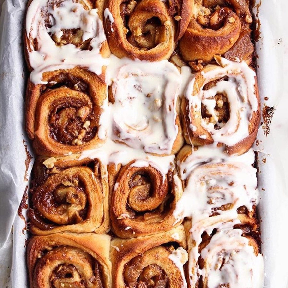 cinnamon rolls, instagram