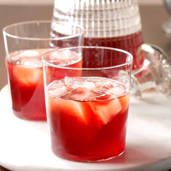 Cranberry bourbon