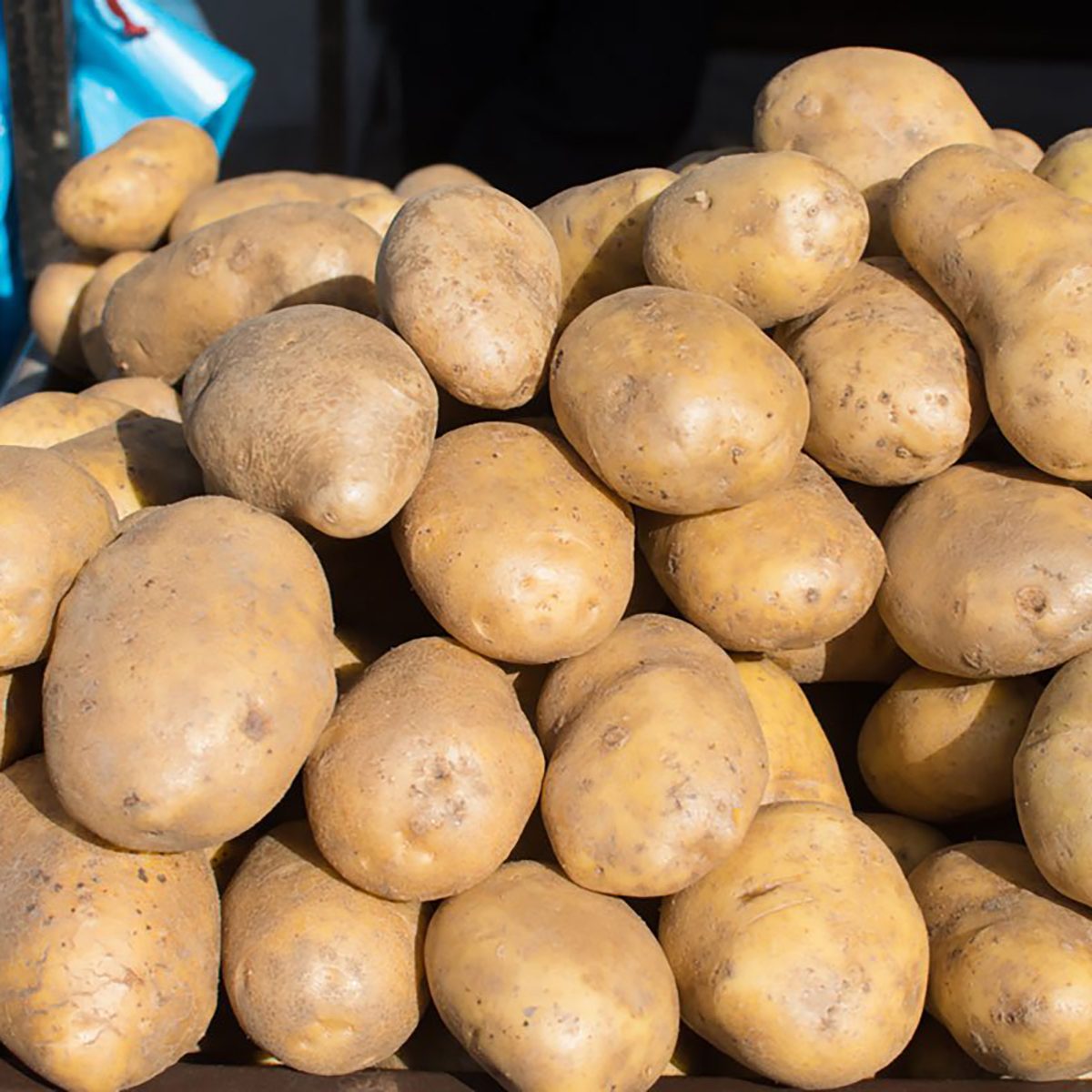 pile of potatoes
