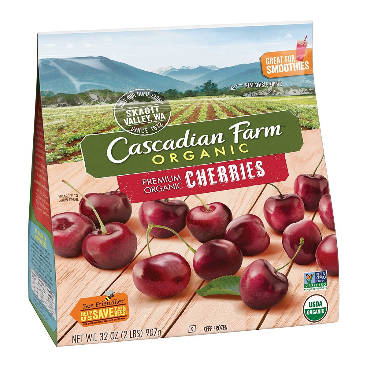 Cascadian, amazon, cherries, frozen, product