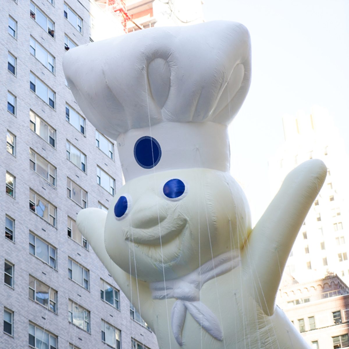 The pillsbury doughboy float