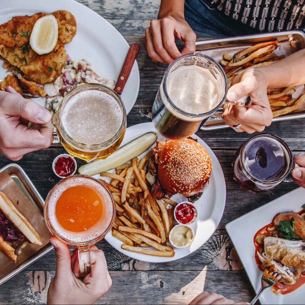 Frankford Hall Beer Garden In Pa