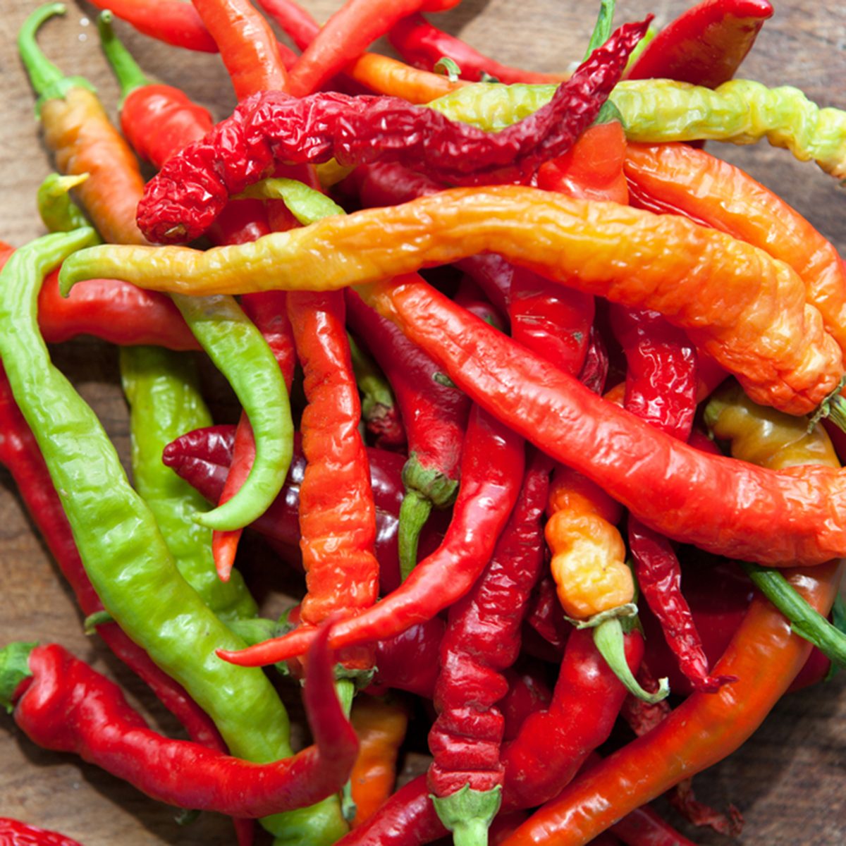 hot peppers