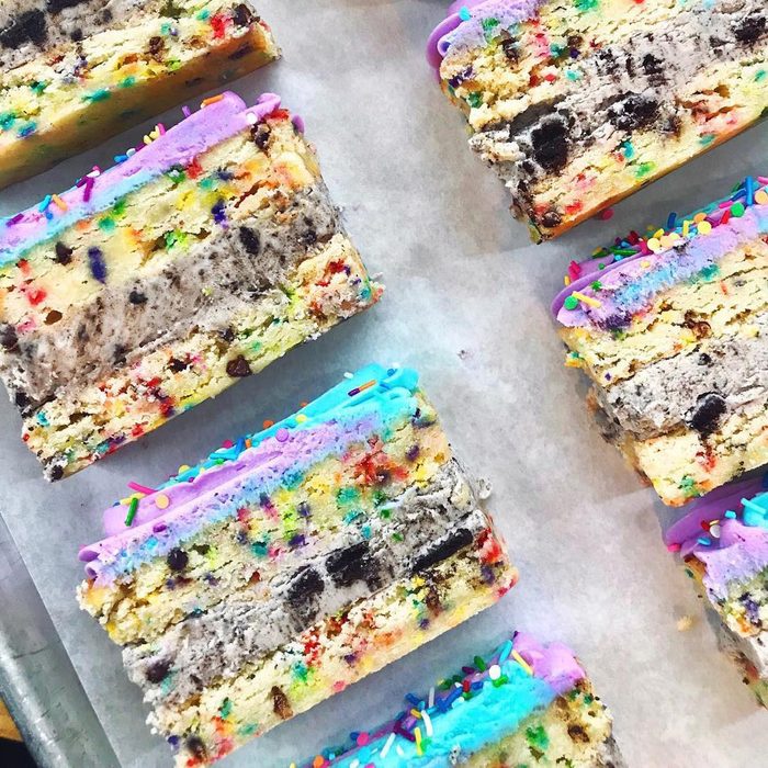 Unicorn bars from Sweet Magnolia Bakeshop.