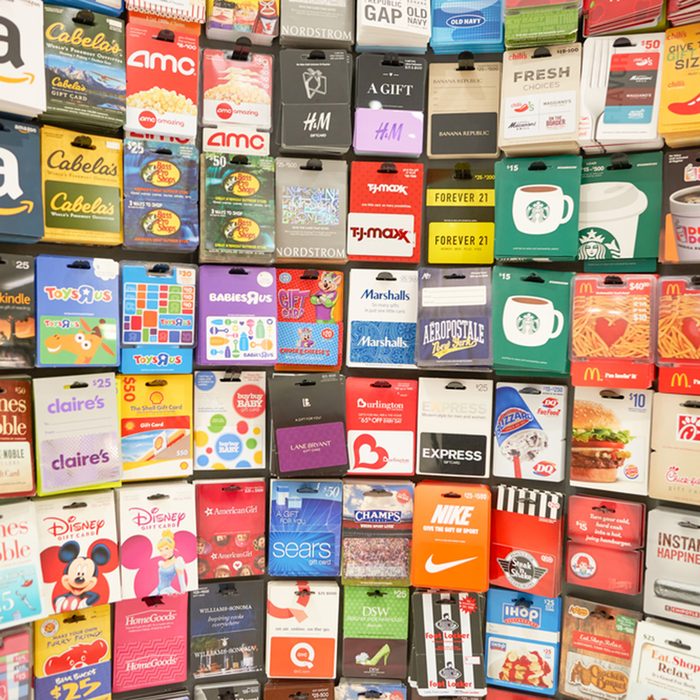 inside of the Walgreens store.