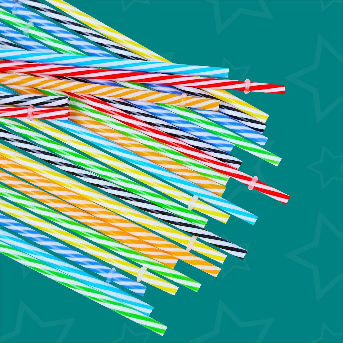 Reusable Plastic Straws