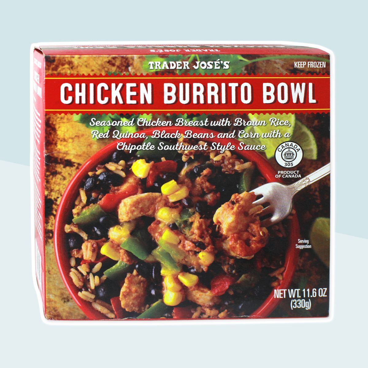 Trader Joes Chicken Burrito Bowl