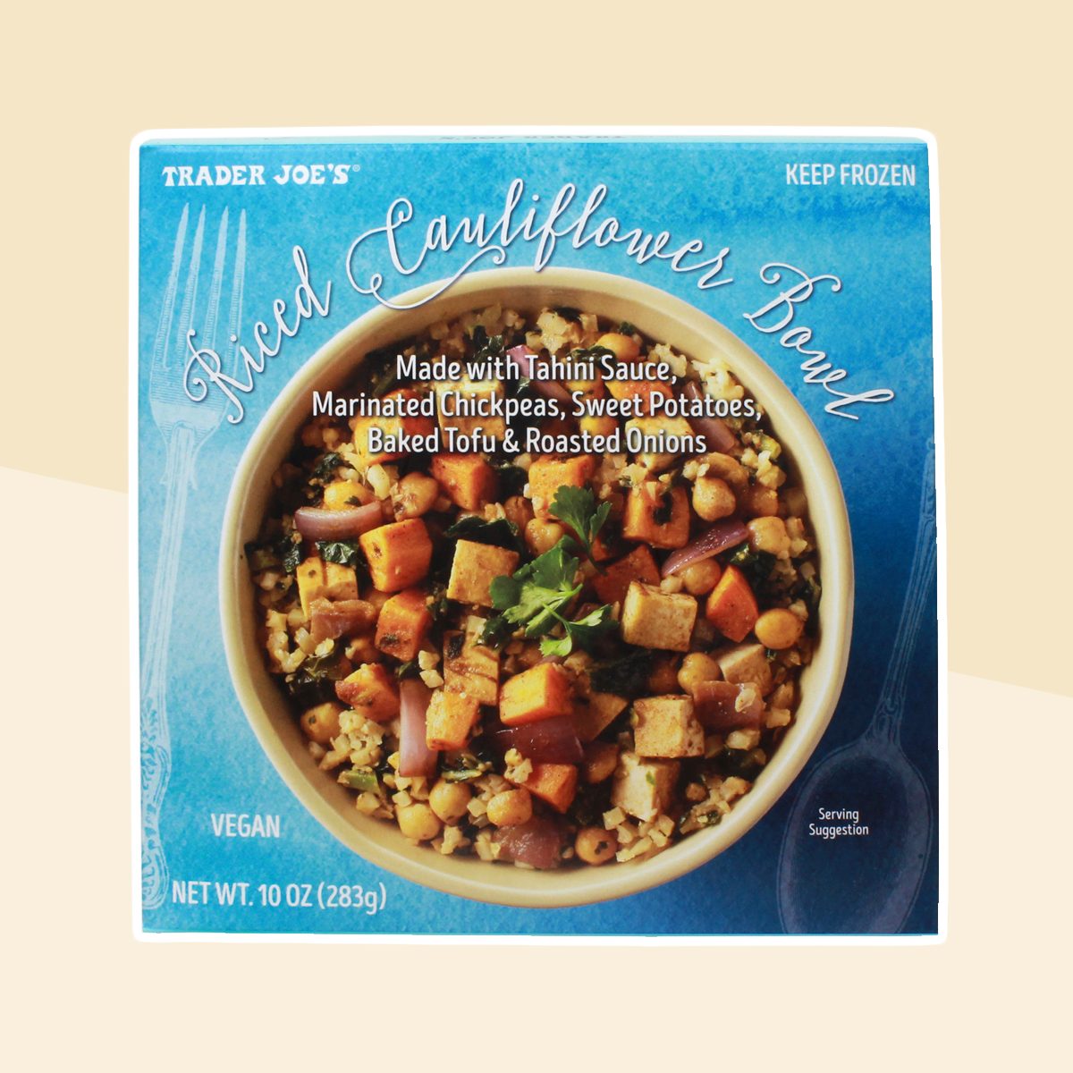 Trader Joes Riced Cauliflower Bowl