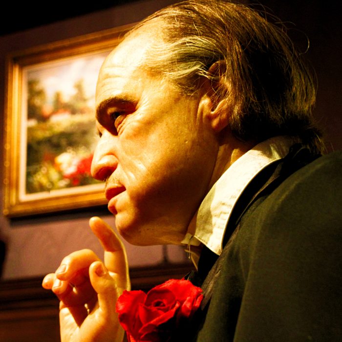 Marlon Brando waxwork figure - Madame Tussauds Hollywood.