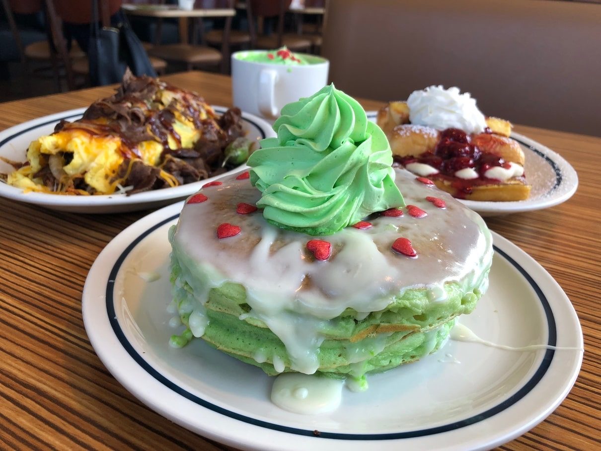 IHOP Grinch menu items