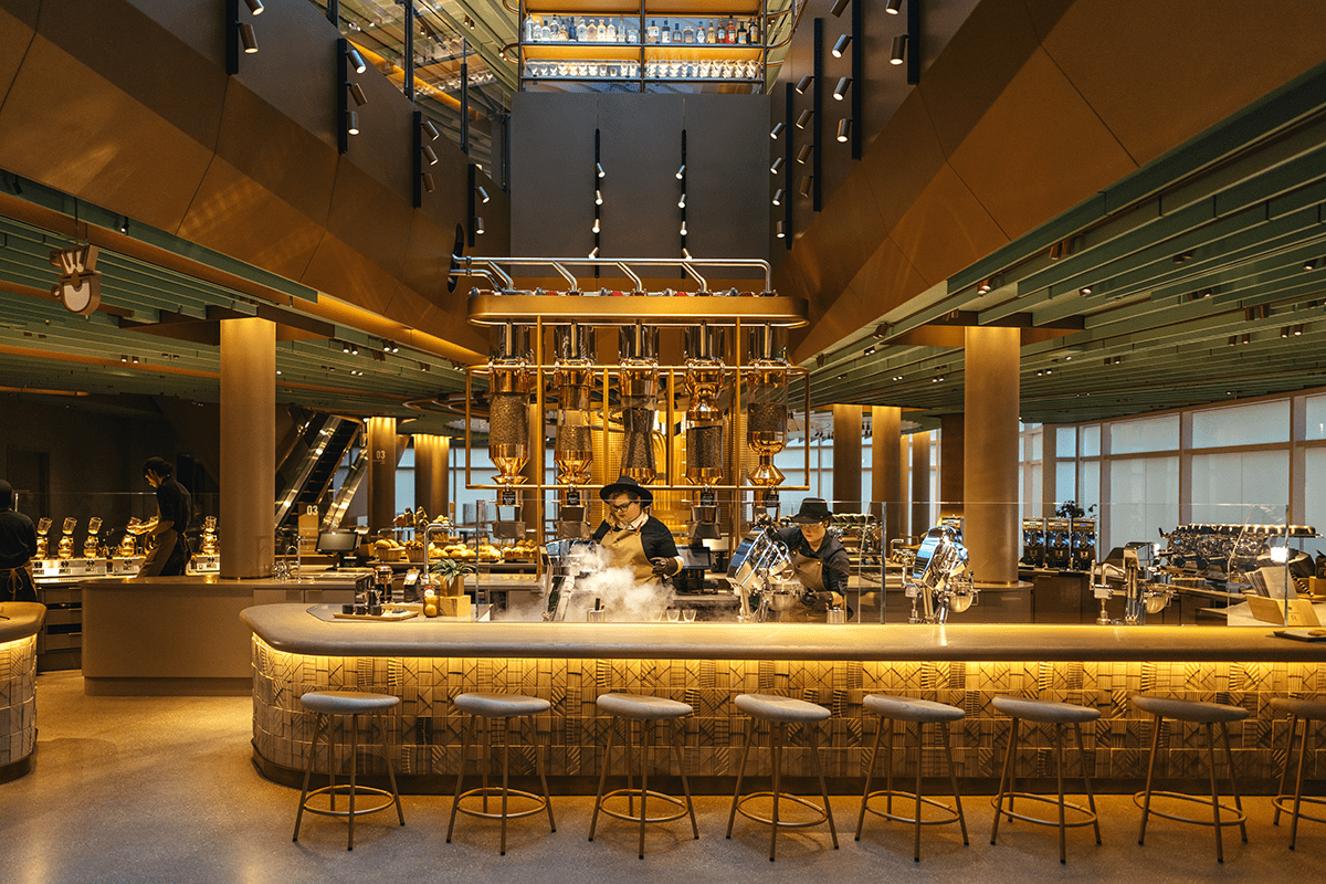 Starbucks Reserve Chicago Roastery Floor 3